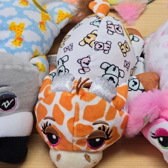 Cutetitos Sleepitos Plush Lot of 4 Koala Giraffe‎ Flamingo Burrito Toys Bundle - Picture 5 of 13